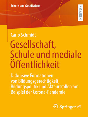 cover image of Gesellschaft, Schule und mediale Öffentlichkeit